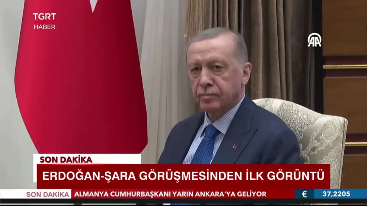 دیدار اردوغان با جولانی