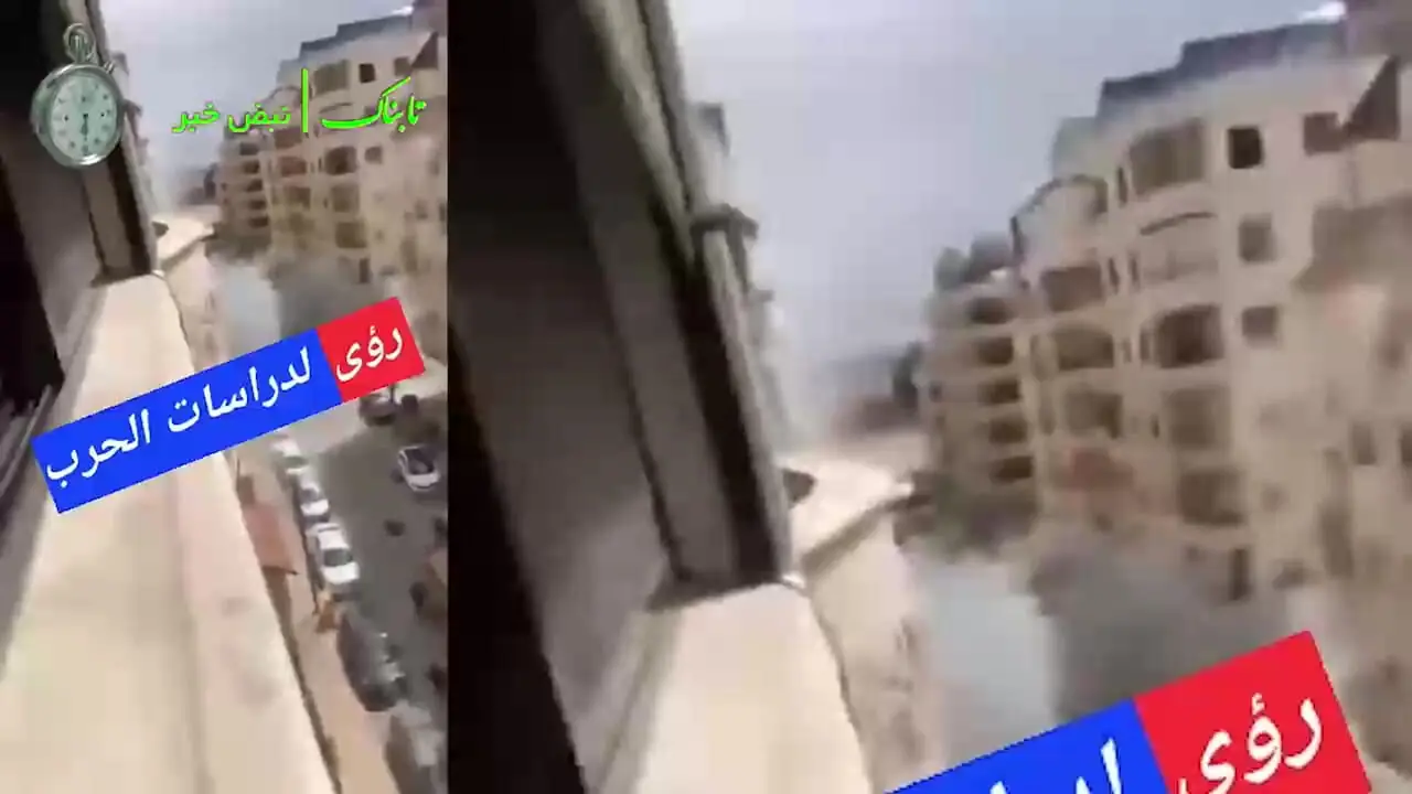 لحظه نفسگیر حمله جنگنده های صهیونیستی کنار گوش جولانی