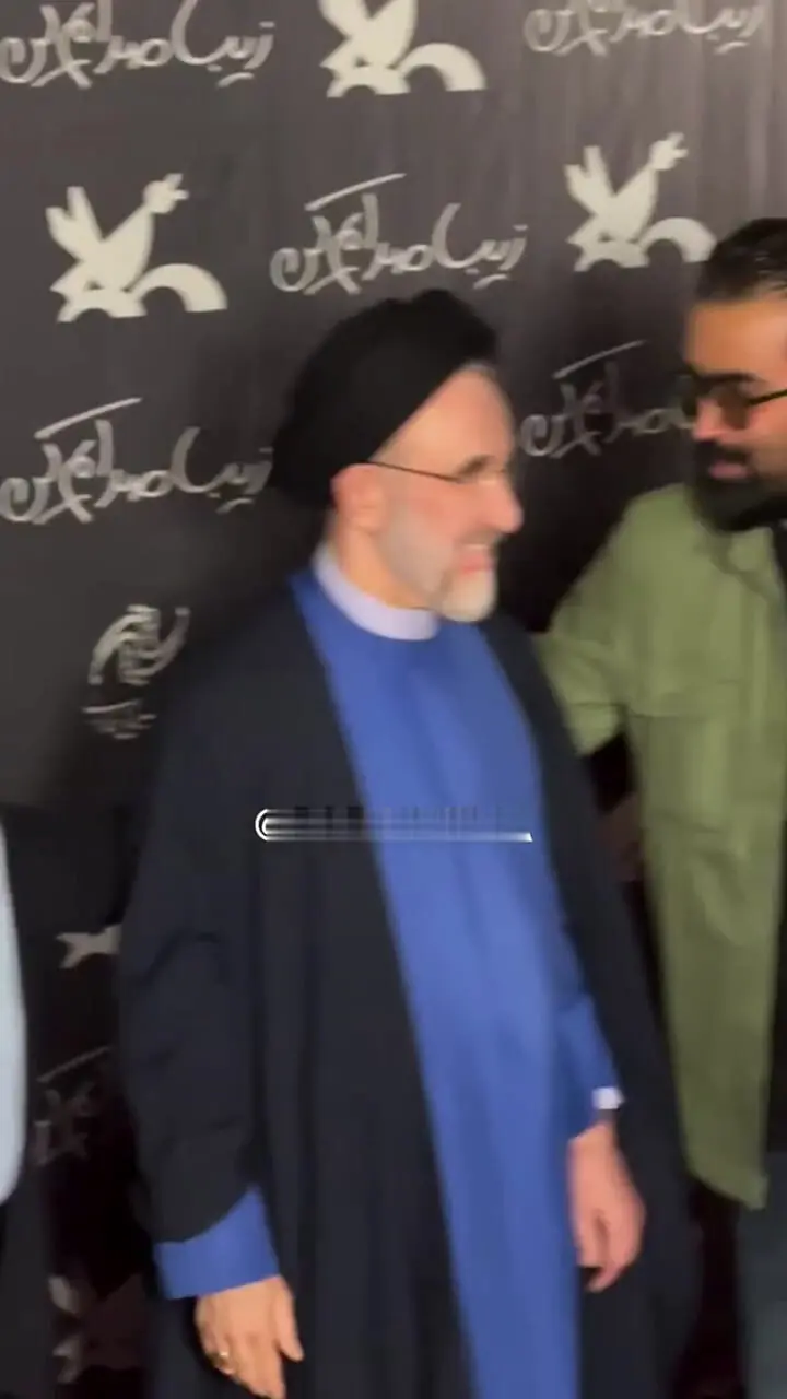 خاتمی در فرش قرمز فیلم جدید پاشا رستمی
