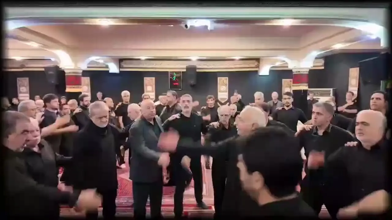 حضور خاص پزشکیان در یک هیات