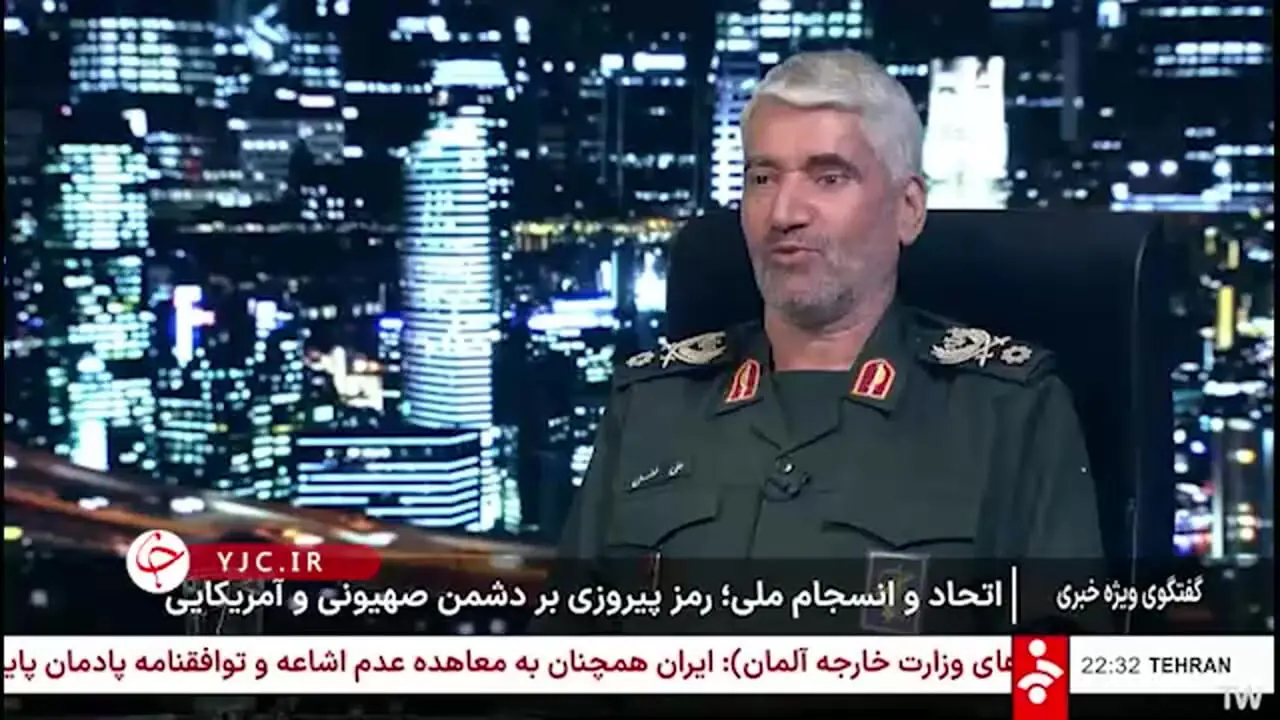 جمله خبرساز سردار فضلی؛ دشمنان خطای بزرگی انجام ندهند تا ما نخواهیم حتی به سلاح هسته‌ای فکر کنیم!