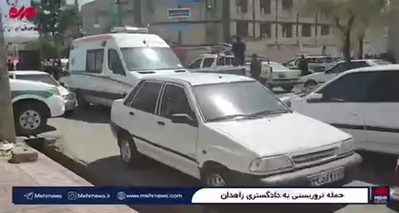 اولین تصاویر از حمله تروریستی در زاهدان