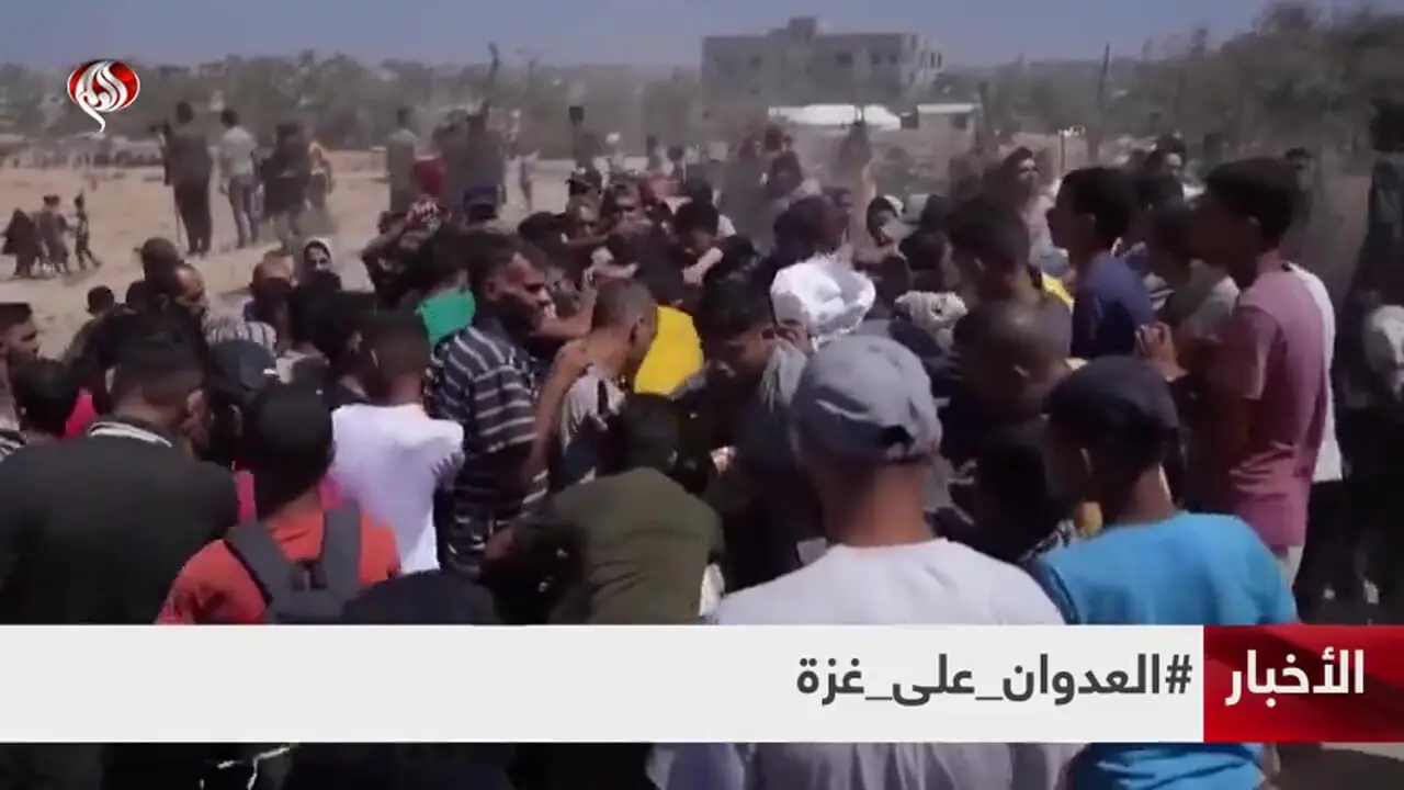 تصاویری دردناک از قحطی در غزه