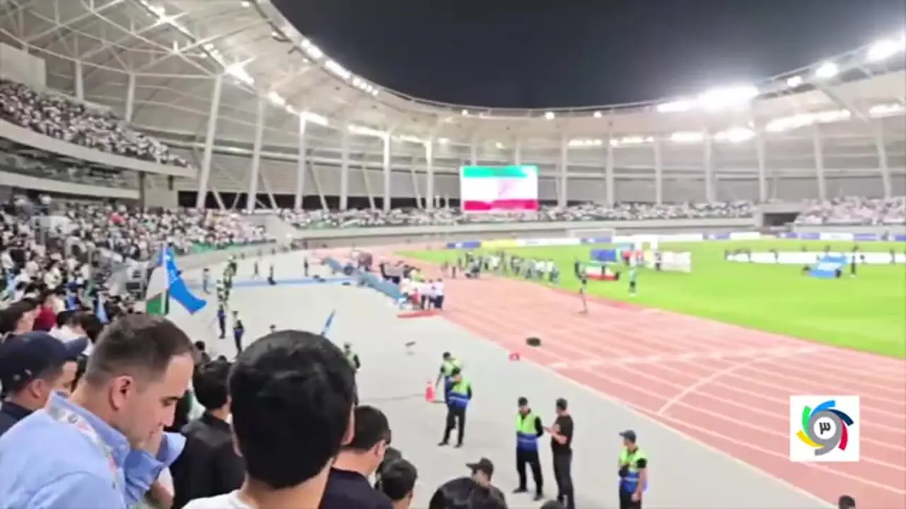 سلام نظامی بازیکنان تیم ملی پیش از فینال کافا