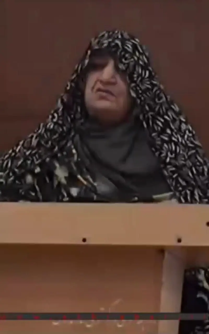 تصاویری از دادگاه کلثوم اکبری