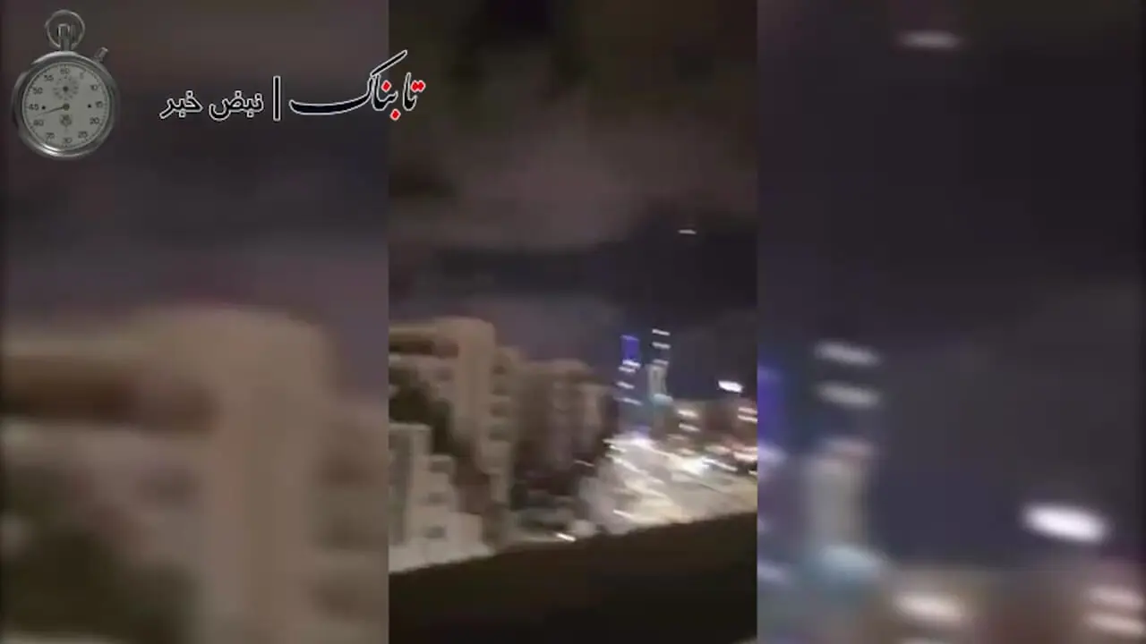 لحظه اصابت موشک‌های ایران به خانه خلبان‌های اسرائیل