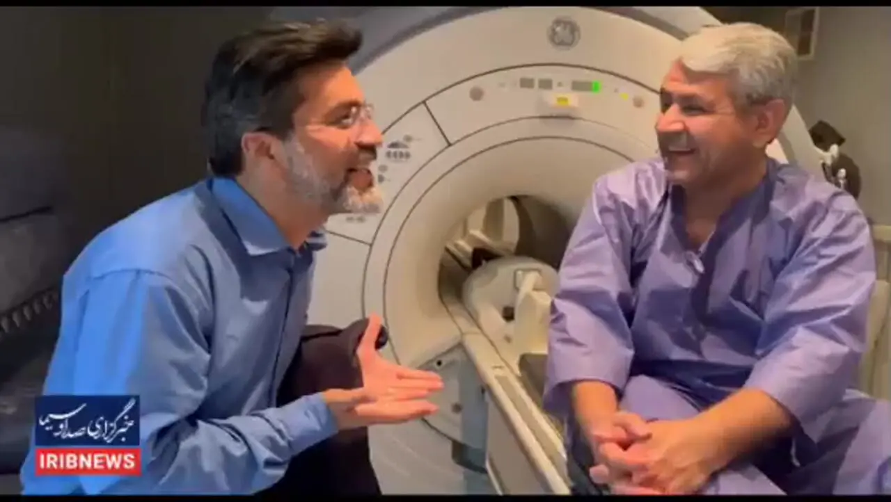 مصاحبه عجیب یوسف سلامی با مقام ارشد دولت پزشکیان داخل دستگاه MRI