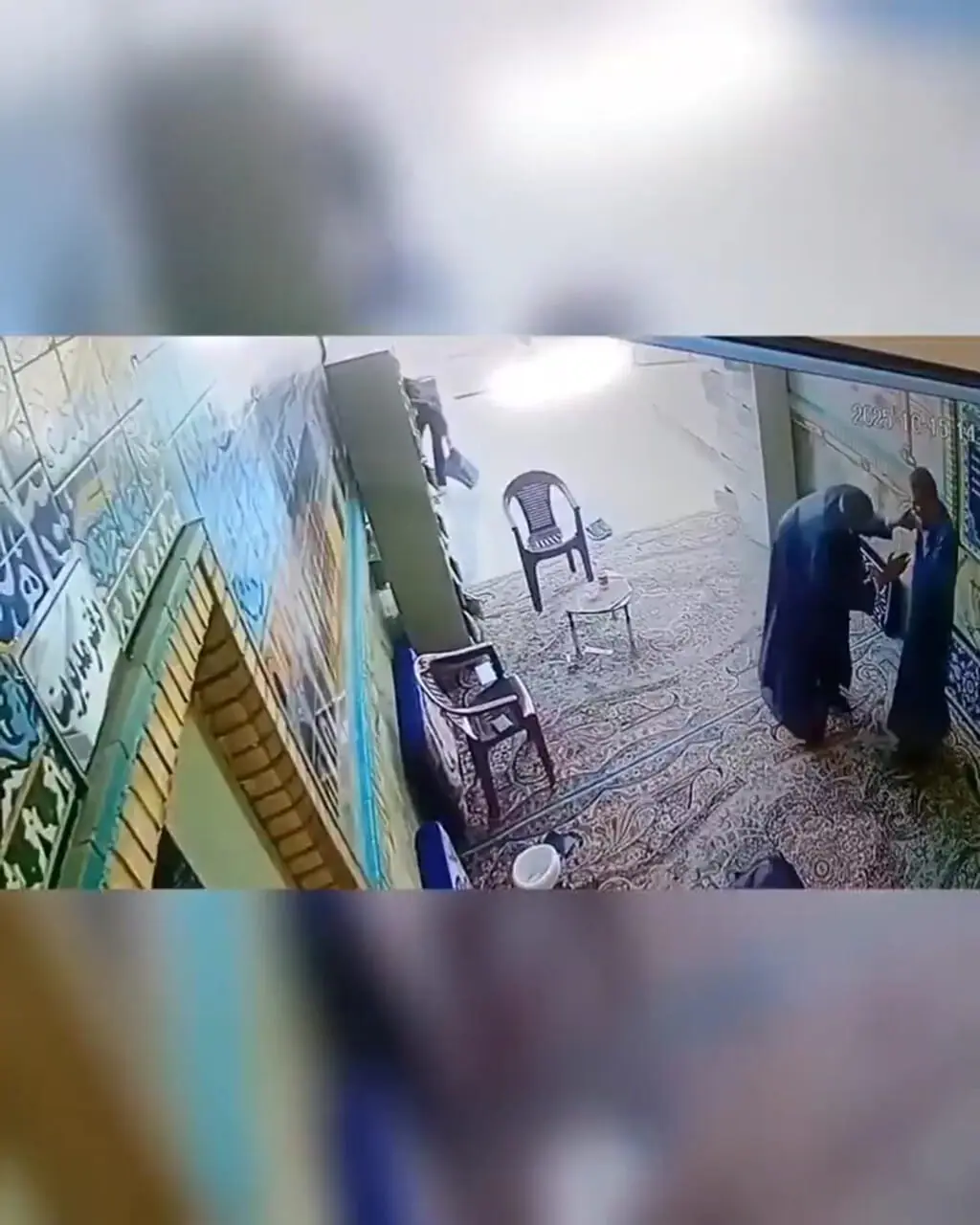 سوء‌قصد به یک روحانی در صحن امام‌زاده یحیی