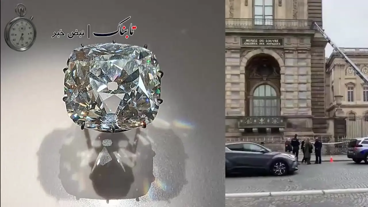 سرقت آثار ناپلئون از موزه لوور با نردبان!