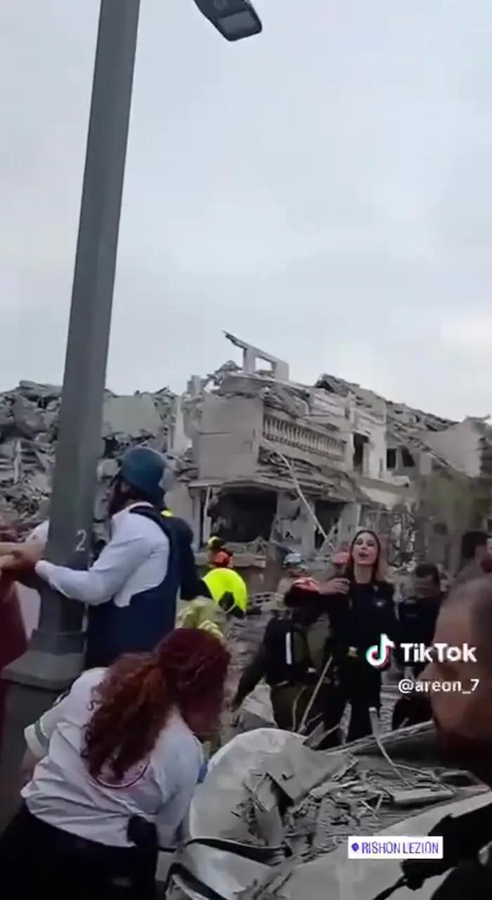 فیلم لو رفته تلاویو از قدرت تخریب موشک ایرانی در جنگ ۱۲روزه