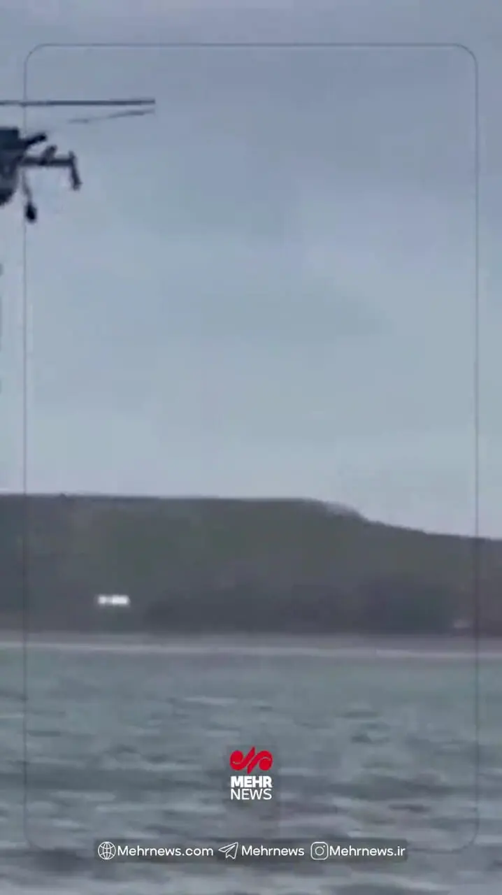 سقوط بالگرد روسیه در ساحل خزر