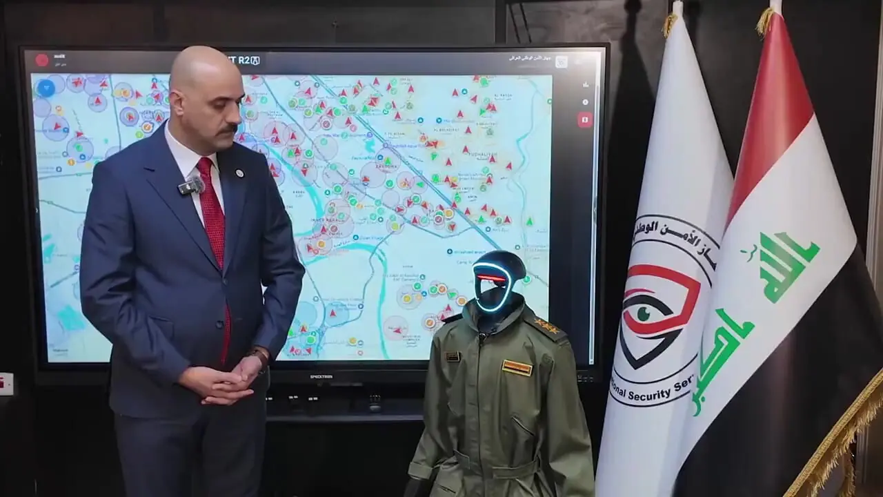 «سروان حسن»؛ ربات عراقی که به تامین امنیت انتخابات کمک کرد