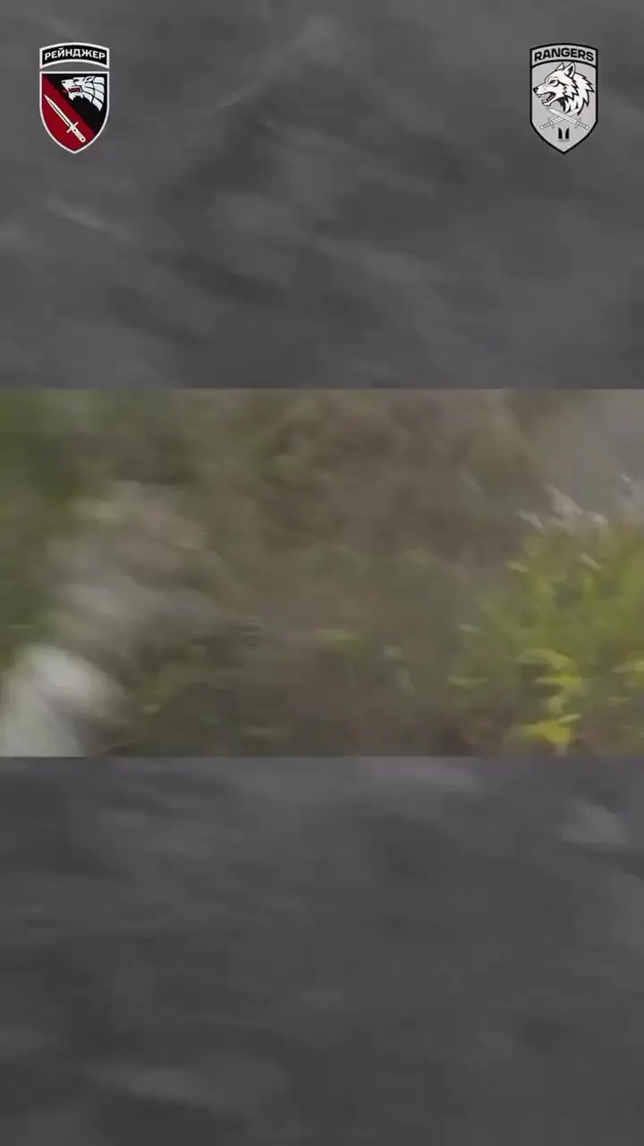 پهپاد انتحاری از بیخ گوش سربازان اوکراینی گذشت