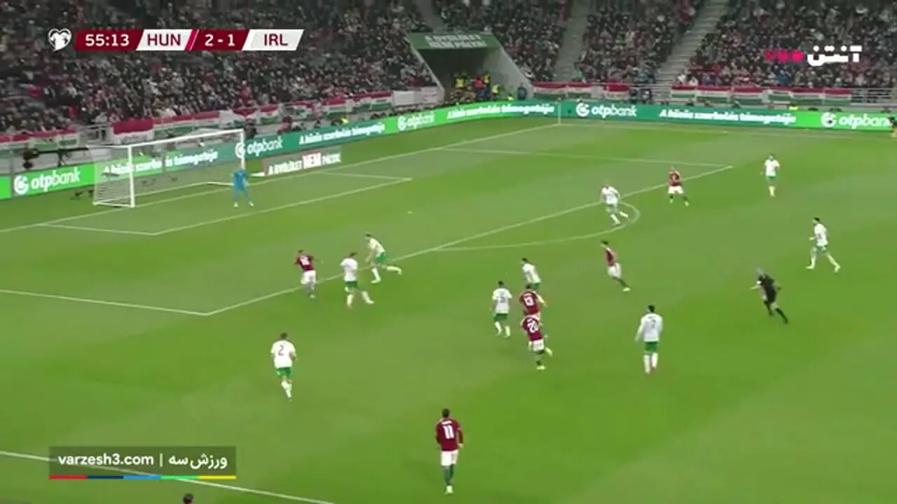 خلاصه بازی دیدنی و تاریخی مجارستان 2 - ایرلند 3