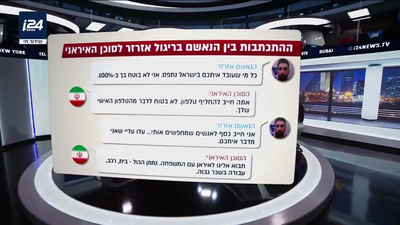 ادعای نصب دوربین نزدیک خانه نتانیاهو توسط جاسوس ایرانی