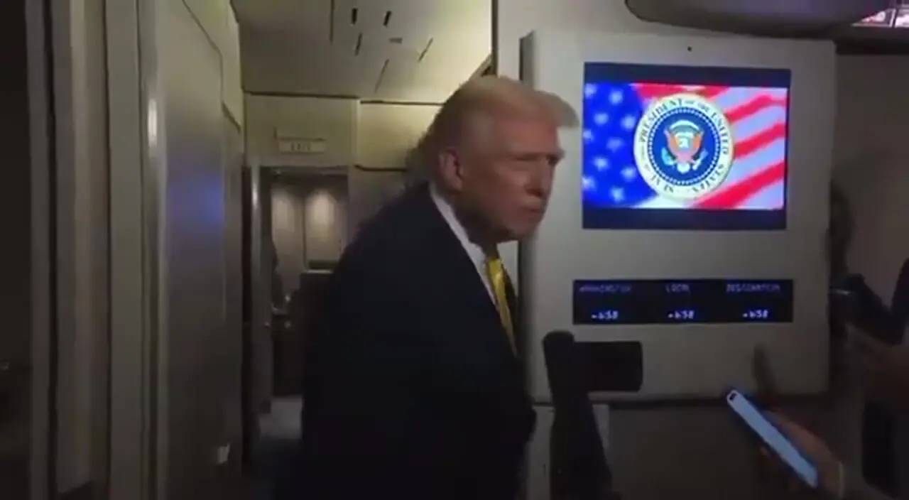 حمله ترامپ به یک خبرنگار زن