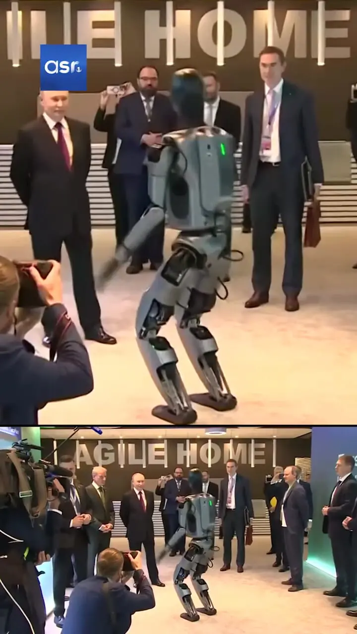 رقص حرفه ای جلوی پوتین خبرساز شد