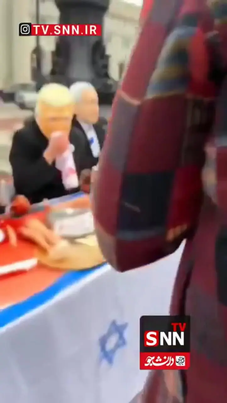 ترامپ، بایدن و نتانیاهو بر سر سفره خون آلود!