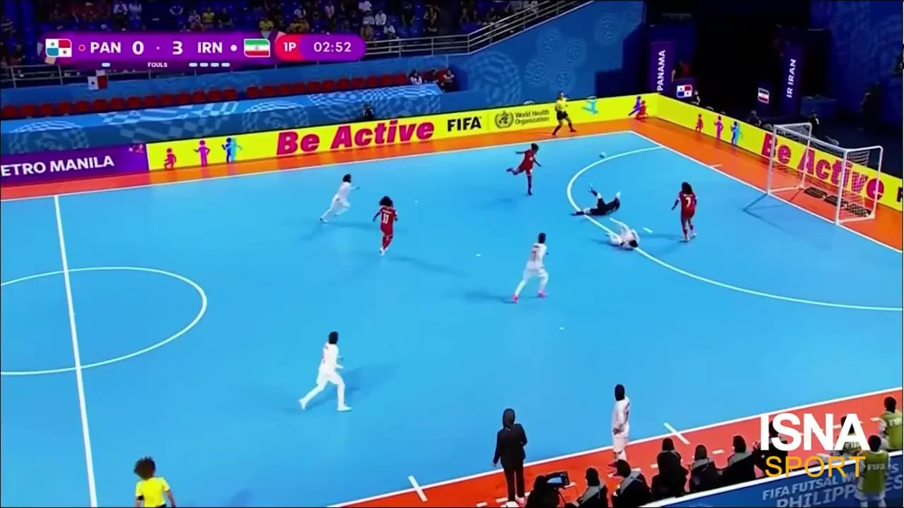 فیلم گلهای دیدار تیم ملی فوتسال زنان ایران و پاناما