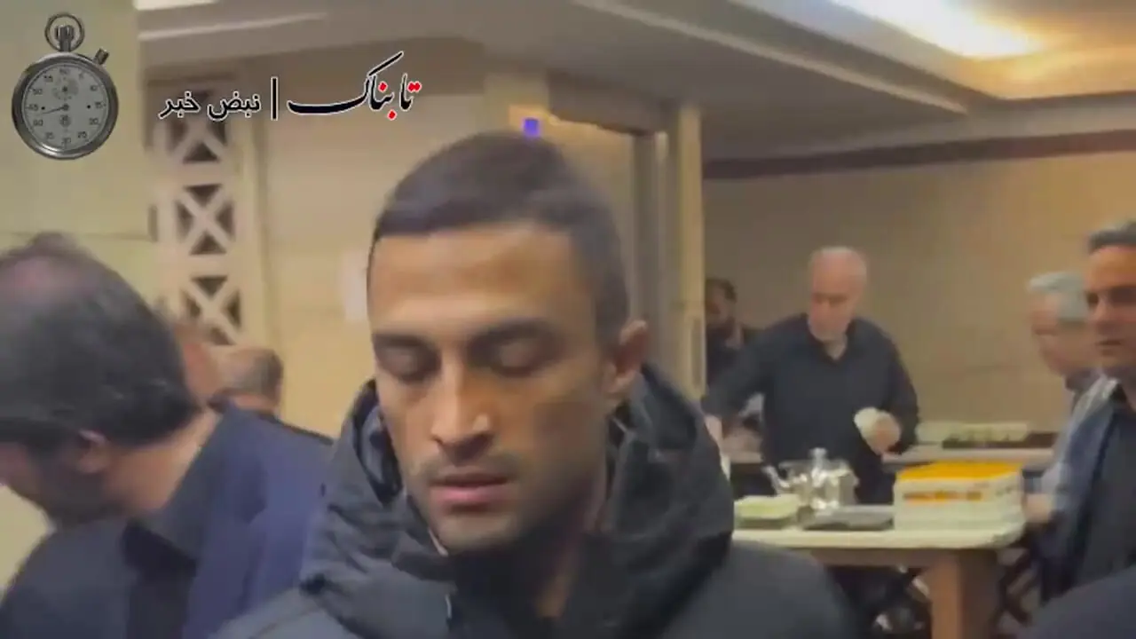 تصاویر بازیگران در مراسم ختم پدر مهرداد صدیقیان