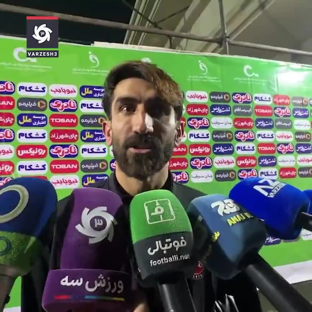 ناراحتی علیرضا بیرانوند از هواداران تراکتور