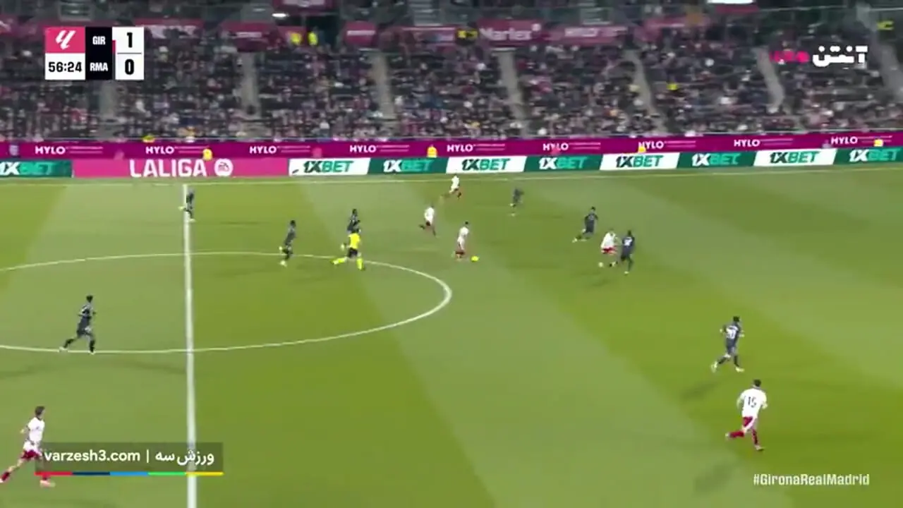 خلاصه بازی خیرونا ۱-۱ رئال مادرید