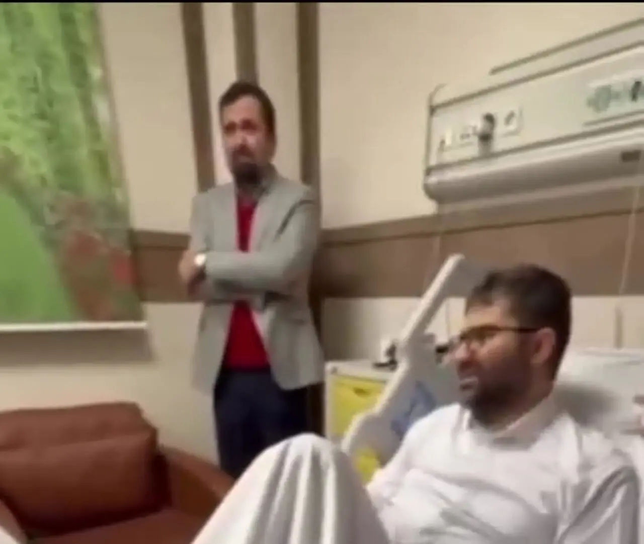 فیلم لحظه رضایت معاون پزشکیان برای اهدای عضو فرزندش