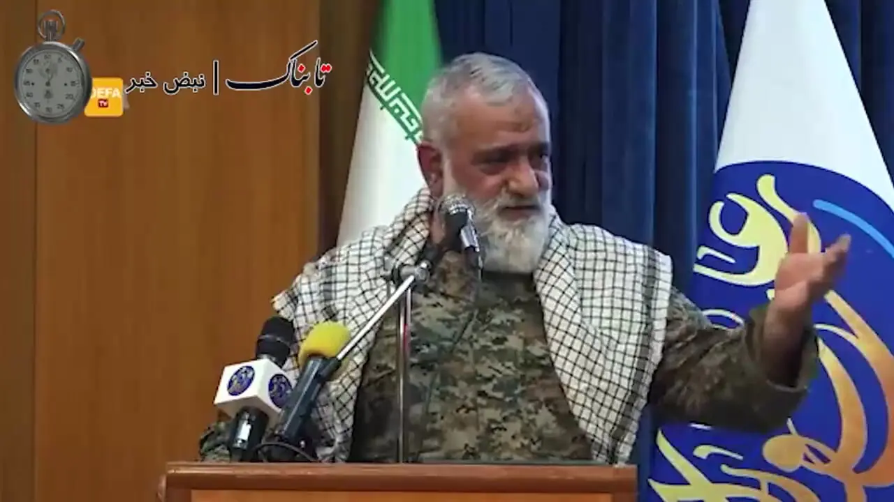 سردار مشهور سپاه:جوانان از ما میخواهند دوباره به اسرائیل حمله و کار را یکسره کنیم!