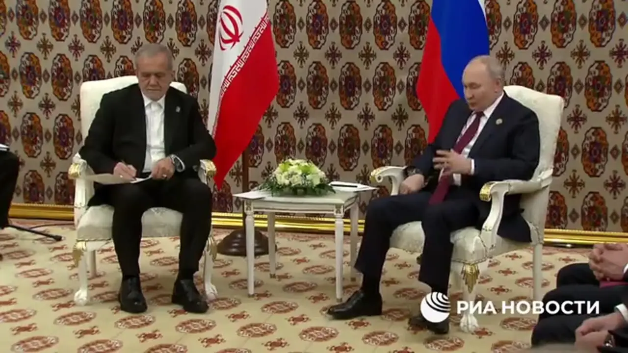 پوتین: سلام گرم من را به رهبر معظم ایران برسانید