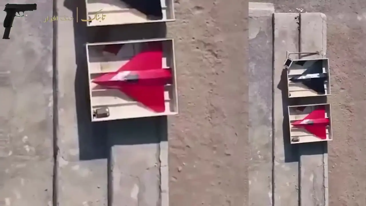 تصاویر لو رفته از سریع ترین پهپاد ایران