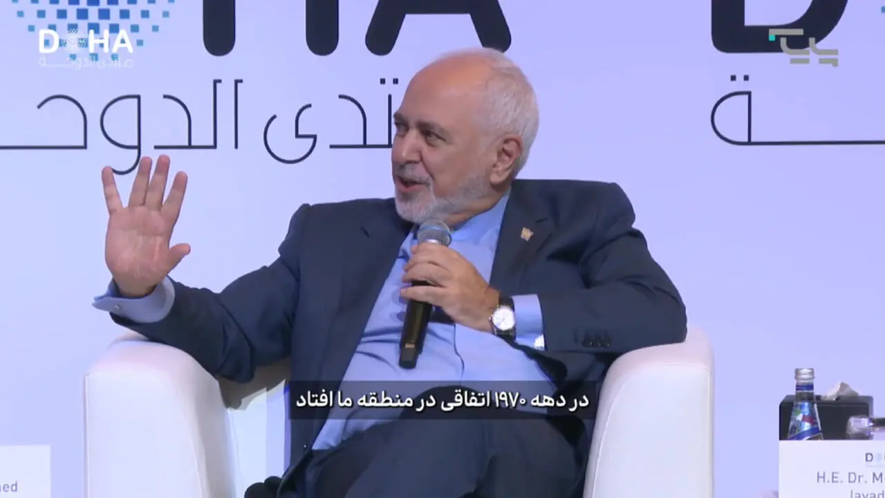 کنایه ظریف به مقام عرب بهخاطر ماجرای بحرین