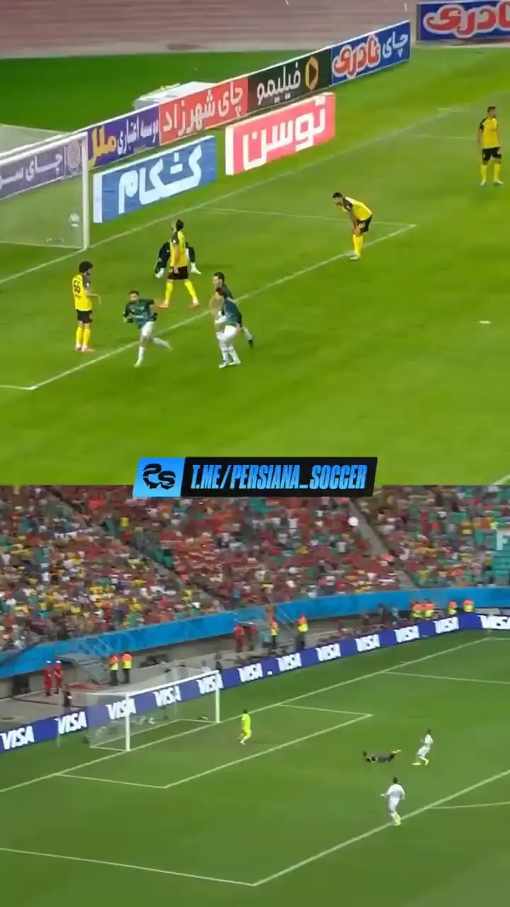 این بخش از گزارش دیدار سپاهان و‌ خیبر سوژه شد