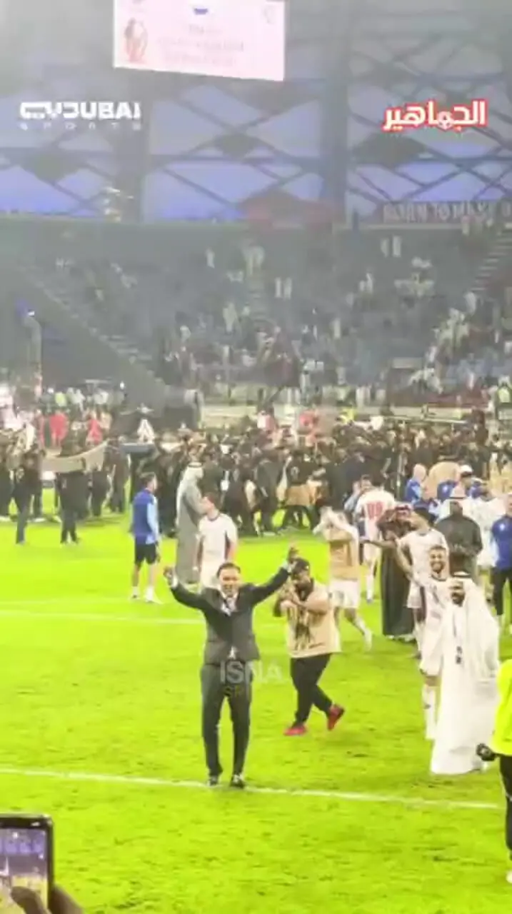 حرکات موزون مورایس بعد از قهرمان شدن