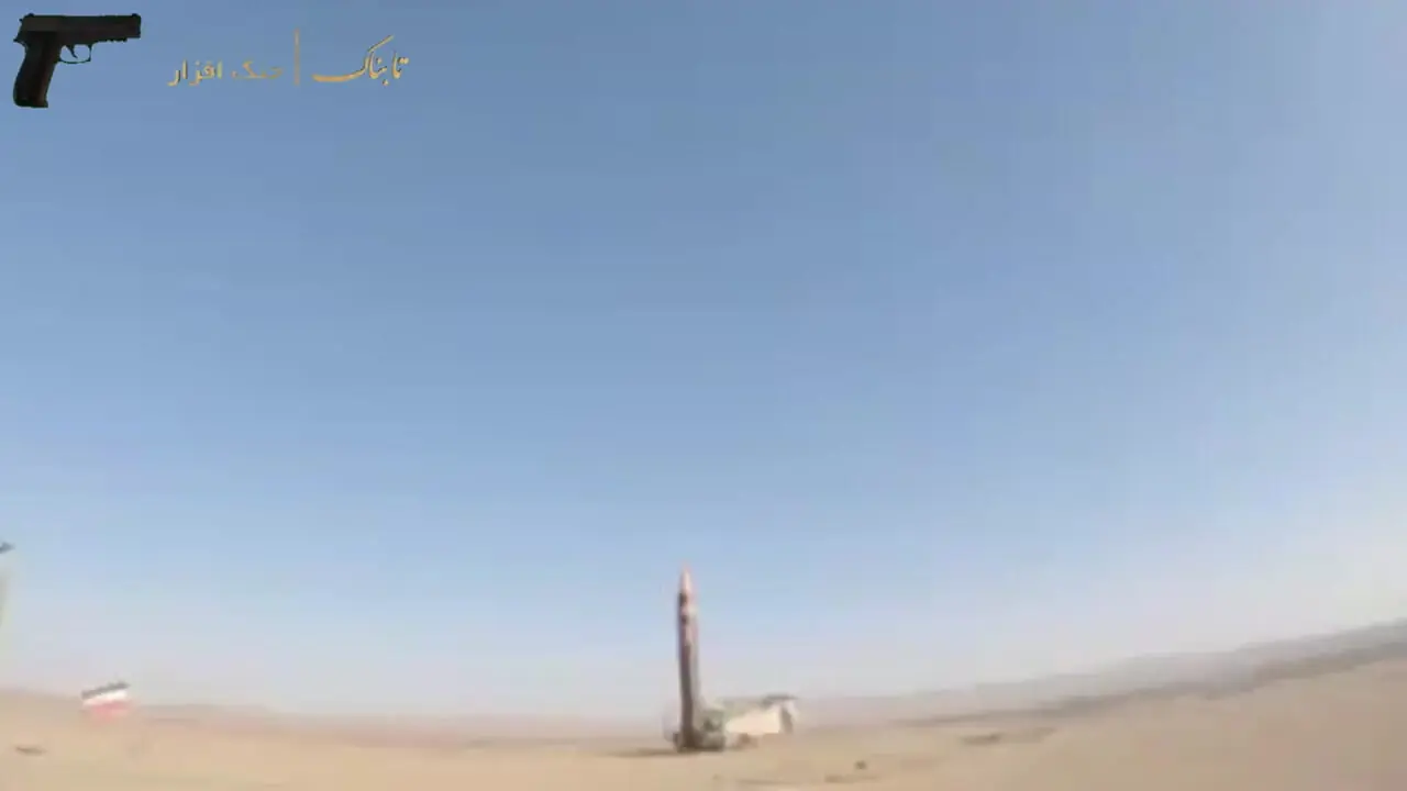 لحظات پرتاب موشک مرگبار جدید ایران با 16 ماخ سرعت