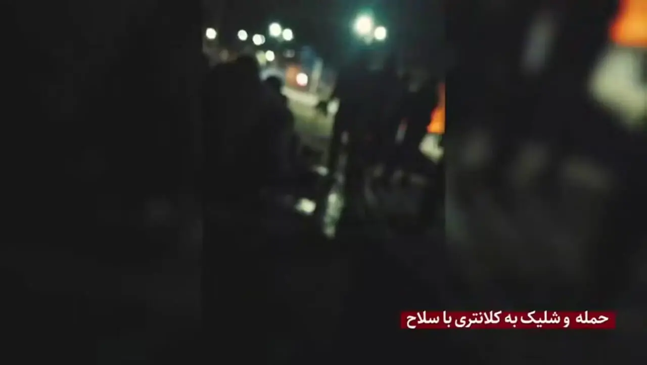 لحظه حمله تروریست‌های مسلح به کلانتری سوادکوه