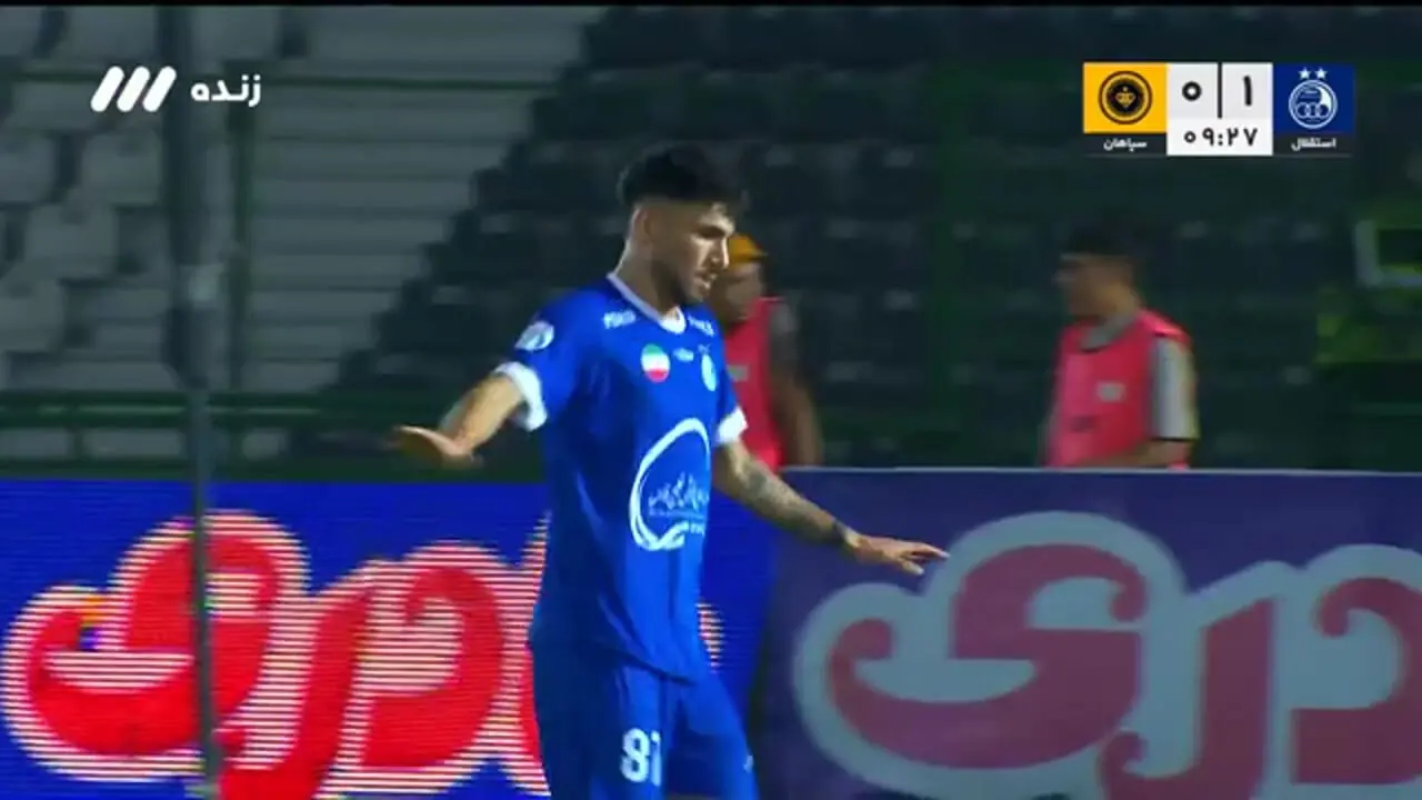 خلاصه بازی استقلال 2 - سپاهان 0