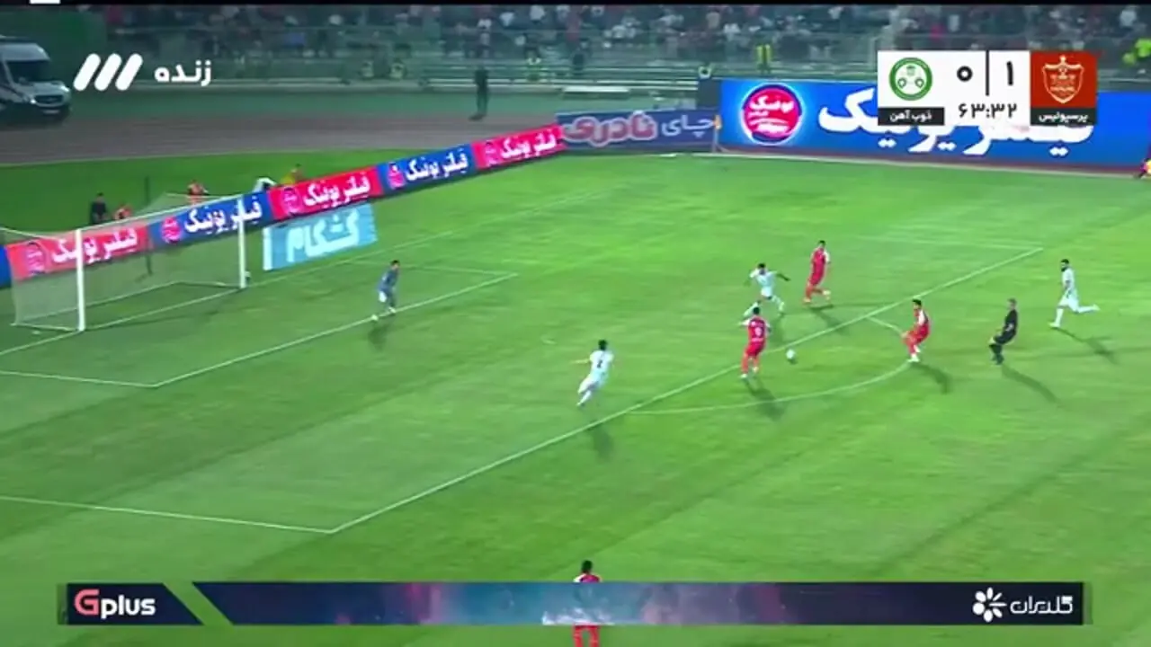فیلم خلاصه بازی پرسپولیس 2 - ذوب آهن 0