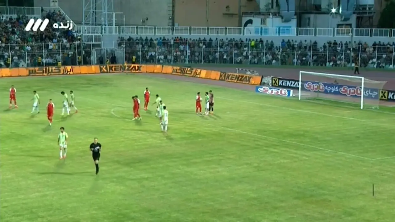 پنالتی پرسپولیس برابر خیبر رد شد
